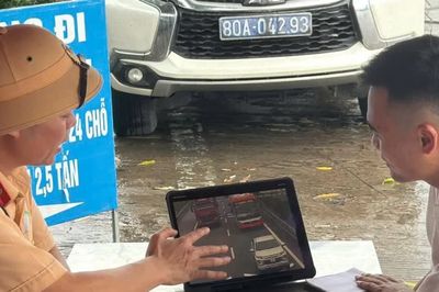 Ngày đầu nghỉ lễ 2/9: Xử phạt 9 trường hợp không giữ khoảng cách trên cao tốc