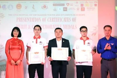 Bí thư T.Ư Đoàn dự khai mạc Festival Thanh niên, Sinh viên Việt Nam tại châu Âu