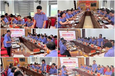 VKSND tỉnh Quảng Ninh kiểm tra chuyên sâu tại VKSND khu vực 5