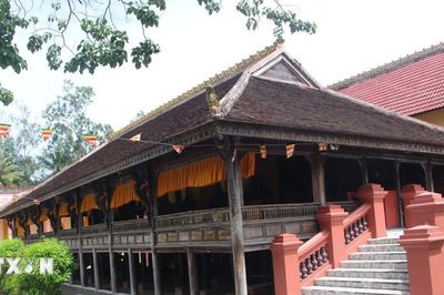 Độc đáo ngôi Sala bằng gỗ của cộng đồng Khmer Nam Bộ tại Cà Mau