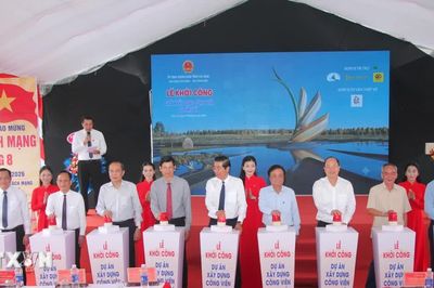 Cà Mau khởi công Công viên Ba Hạt Lúa tôn vinh văn hóa lúa nước