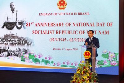 Việt Nam - Brazil mở rộng hợp tác, hướng tới mục tiêu thương mại 15 tỷ USD