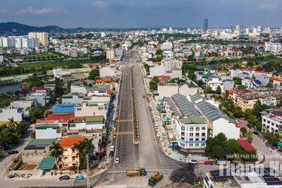 Diện mạo Đại lộ Lê Lợi mở rộng trước ngày thông xe kỹ thuật