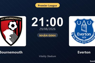 Nhận định Bournemouth vs Everton: Điểm nóng cuộc đua tốp đầu