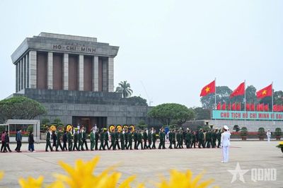 Tu bổ định kỳ Lăng Chủ tịch Hồ Chí Minh từ ngày 4/9 đến 2/11/2026
