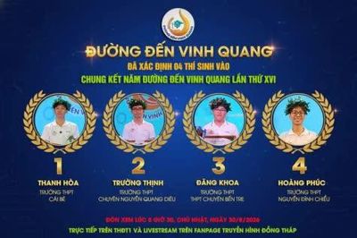 Sẵn sàng cho chung kết 'Đường đến vinh quang' lần thứ XVI diễn ra vào sáng mai, 30-8
