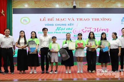 Phường Cao Lãnh: Sôi nổi Vòng chung kết Hội thi Tiếng hát phát thanh 'Búp Sen hồng'