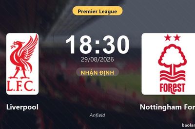 Nhận định Liverpool vs Nottingham Forest: Điểm nóng cuộc đua tốp đầu