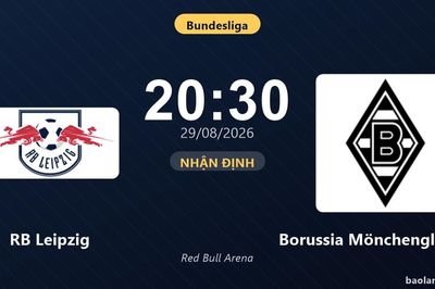 Nhận định RB Leipzig vs Borussia Mönchengladbach: Cơ hội bám đuổi ngôi đầu