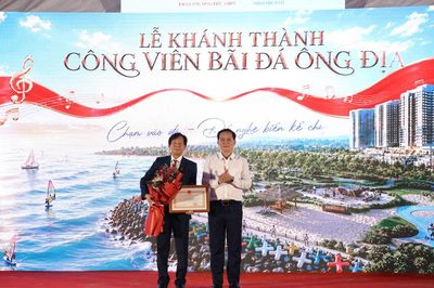 Lâm Đồng khánh thành công viên Bãi đá Ông Địa