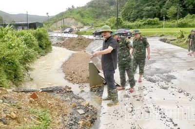 Lạc Lương chủ động ứng phó với thiên tai