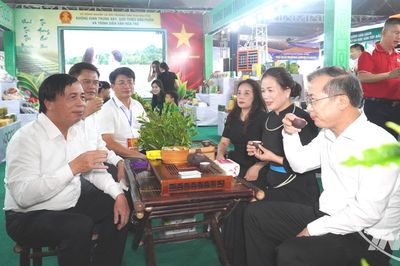 Nông sản Thái Nguyên tham gia Hội chợ Công thương vùng Bắc Trung bộ
