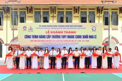 TP.HCM khánh thành 3 trường học, bổ sung hạ tầng giáo dục