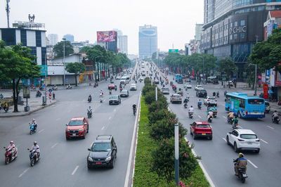 Hình ảnh khác lạ trên các tuyến đường Hà Nội qua camera AI ngày đầu nghỉ lễ 2/9
