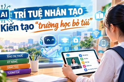 Trí tuệ nhân tạo - Kiến tạo “trường học bỏ túi”