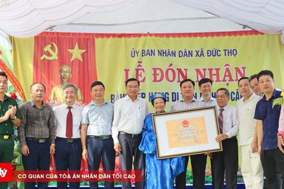 Hà Tĩnh: Nhà thờ Phạm Huy đón nhận Bằng xếp hạng Di tích lịch sử cấp tỉnh