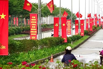 Rực rỡ cờ hoa đón Tết Độc lập