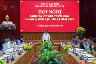 Phó Bí thư Thường trực Tỉnh ủy Bế Thanh Tịnh: Bảo đảm cuộc diễn tập diễn ra an toàn, thiết thực và thành công tốt đẹp