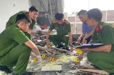 1 người tử vong, 3 người bị thương nặng sau tiếng nổ lớn ở dãy trọ