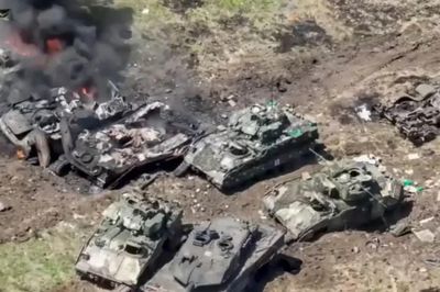 Dàn 'siêu tăng' phương Tây mất dần vai trò ở chiến trường Ukraine