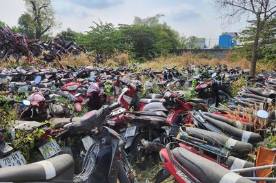 TP.HCM bán phế liệu 40.000 xe máy với giá chỉ 700.000 đồng/chiếc
