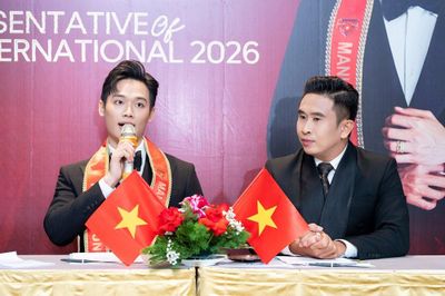 Trần Tiến Dũng đại diện Việt Nam thi Manhunt International 2026