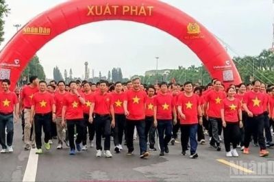 Hưng Yên: Hàng chục nghìn người tham gia hoạt động 'Cùng Việt Nam tiến bước' năm 2026