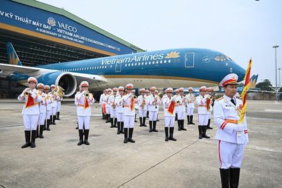 Âm hưởng tự hào trên chuyến bay đặc biệt của Vietnam Airlines