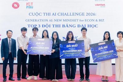 Trường ĐH Ngoại thương vinh danh những ý tưởng AI sáng tạo cho kinh tế, kinh doanh và đời sống