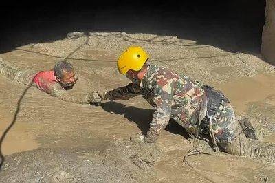 Nepal cảnh báo nước sông gần khu vực xảy ra lũ quét dâng cao
