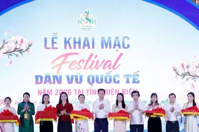 Điện Biên khai mạc Festival Dân vũ Quốc tế năm 2026