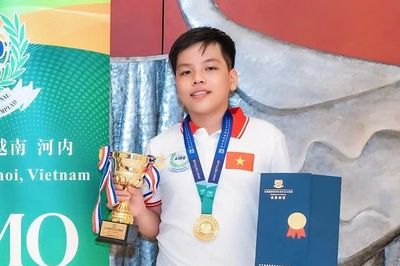 Nam sinh giành huy chương Vàng Toán quốc tế, được cấp học bổng hơn 6 tỷ đồng