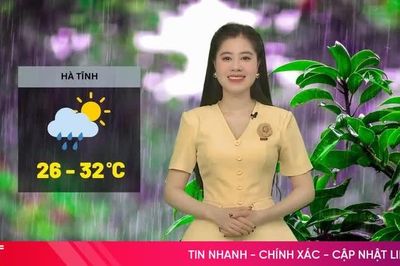 Dự báo thời tiết Hà Tĩnh ngày 30/8: Có mưa rào và dông rải rác