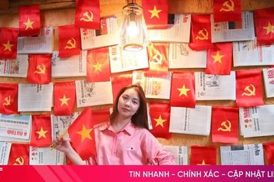 Lan tỏa niềm tự hào về Quốc khánh từ những quán cà phê ở Hà Tĩnh