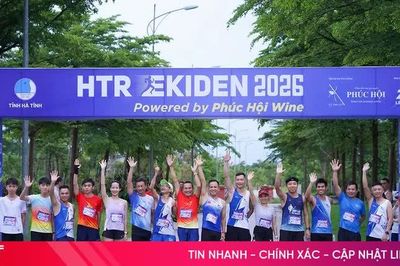Gần 150 VĐV sôi nổi tranh tài tại 'HTR - Ekiden 2026'