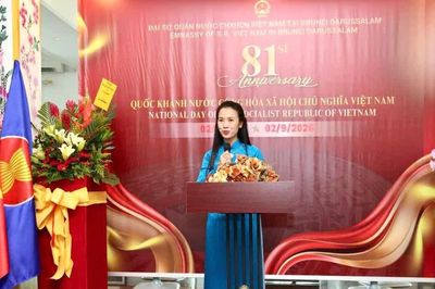 Đại sứ quán Việt Nam tại Brunei kỷ niệm 81 năm Quốc khánh 2/9