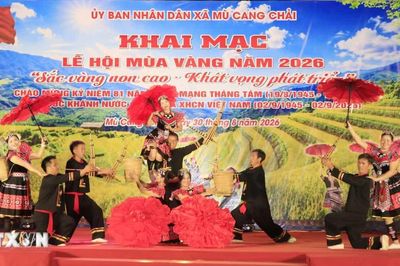 Lễ hội Mùa vàng ở Mù Cang Chải: Sắc vàng non cao-Khát vọng phát triển