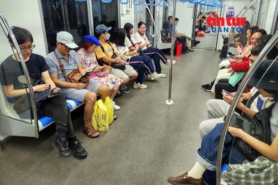TP Hồ Chí Minh: Metro số 1 tăng chuyến, miễn phí vé phục vụ người dân dịp Quốc khánh 2/9