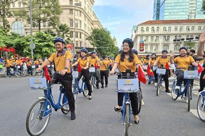 TP Hồ Chí Minh: Trên 1.000 người tham gia Ngày hội đạp xe vì cộng đồng