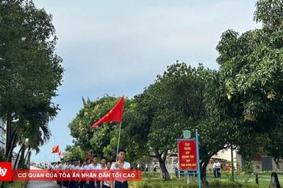 BTL Vùng Cảnh sát biển 4 tích cực hưởng ứng hoạt động đi bộ 'Cùng Việt Nam tiến bước'
