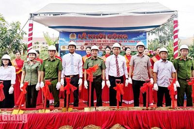 An Giang khởi công xây 2 trụ sở Công an ở địa bàn biên giới