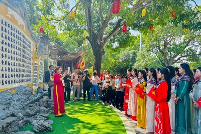 Đoàn thí sinh Hoa hậu Việt Nam 2026 trải nghiệm hành trình Thăng Long – Kinh Bắc