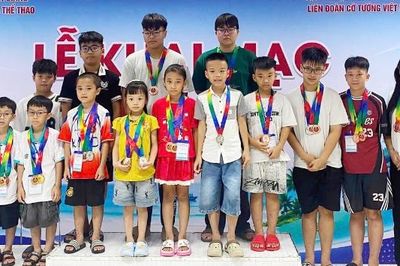 Bắc Ninh giành 6 Huy chương Vàng tại Giải vô địch cờ tướng trẻ xuất sắc quốc gia