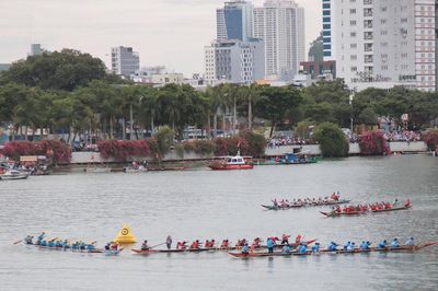 Hơn 300 vận động viên tranh tài Giải đua thuyền truyền thống Đà Nẵng mở rộng 2026