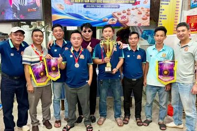 Kỳ thủ Nguyễn Ngọc Cường vô địch Giải cờ tướng CLB Đông Phương Kon Tum mở rộng