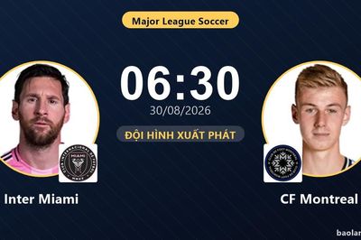 TRỰC TIẾPTrực tiếp Inter Miami vs CF Montreal: Trận đấu đang diễn ra