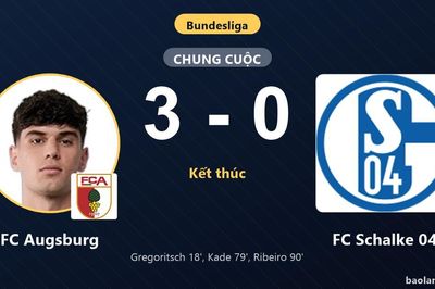 Vùi dập FC Schalke 04, FC Augsburg khởi đầu tưng bừng tại Bundesliga