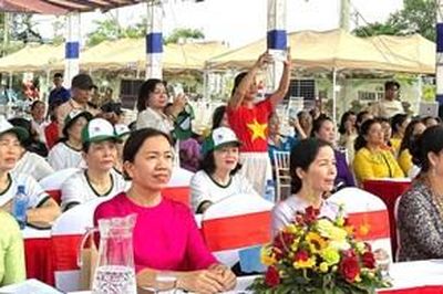 Ra mắt mô hình 'Gia đình hội viên phụ nữ không có trẻ hư, không có người nghiện ma túy'