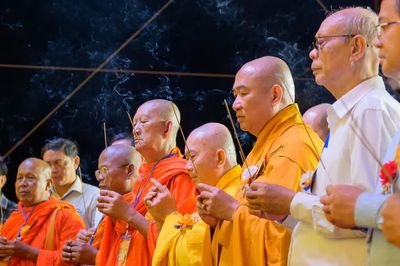 An Giang: Trang nghiêm Lễ tưởng niệm, cầu siêu anh hùng liệt sĩ tại chùa Vạn Linh (Núi Cấm)