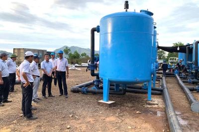 Thần tốc lắp đặt trạm xử lý nước cơ động, cấp nước sạch cho khu vực Chân Mây - Lăng Cô